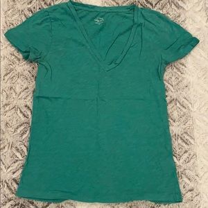 J. Crew Vintage Cotten V Neck Tee